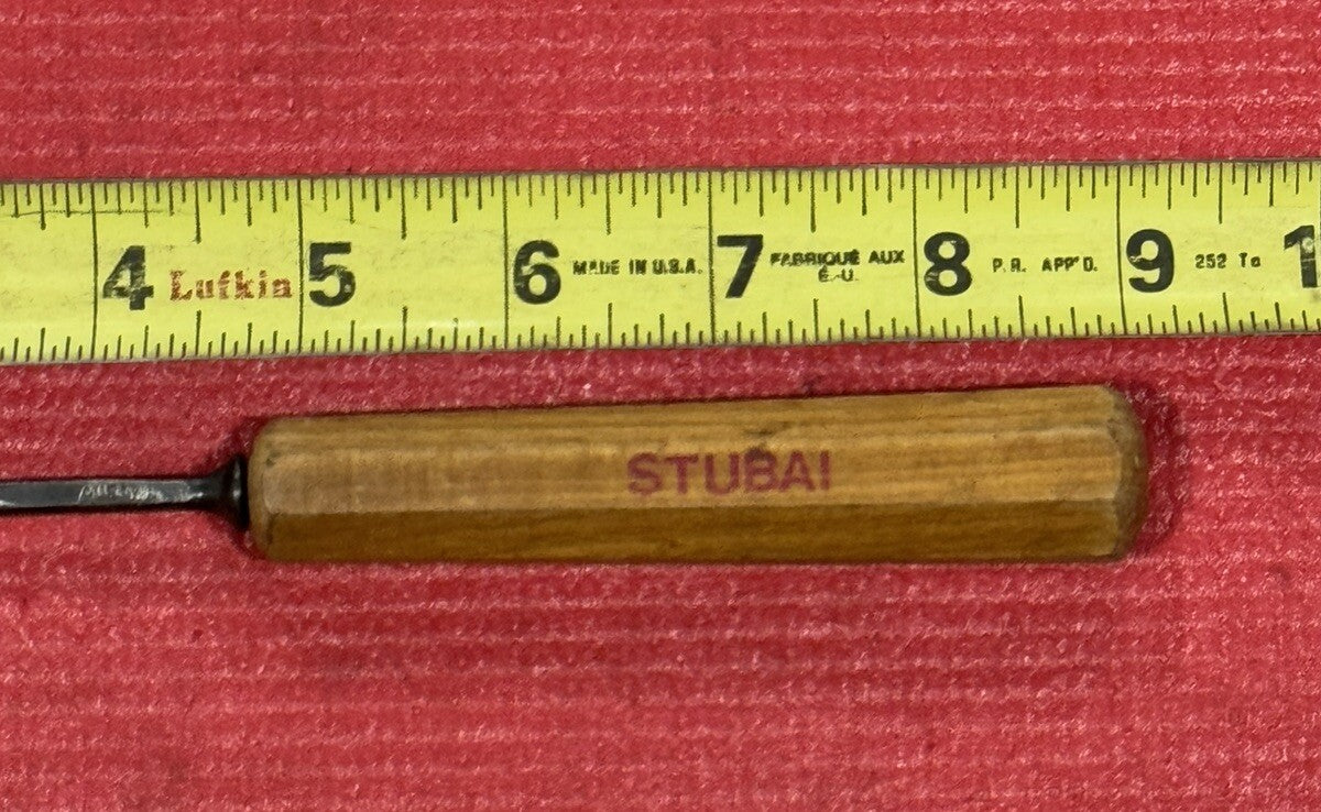 Stubai Wood Carving Chisel #4  Austria 9" Long Very Rare