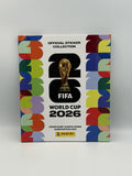 2026 FIFA World Cup Panini Official Sticker Hard Cover Album New USA Edition