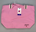 NWT Champion Logo Tote Shoulder Bag Women's Pink Purse Gym Travel Zip Pocket
