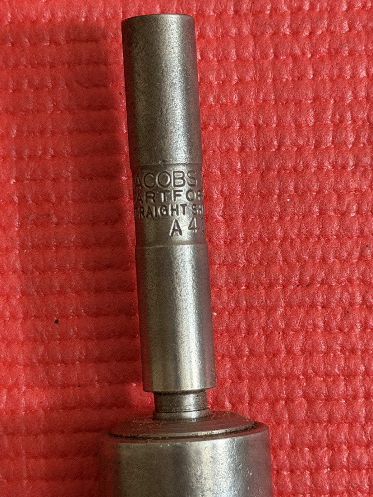 Jacobs No.1A Drill Chuck CAP 0-1/4" Straight Shank Arbor A4001 Hartford Conn USA