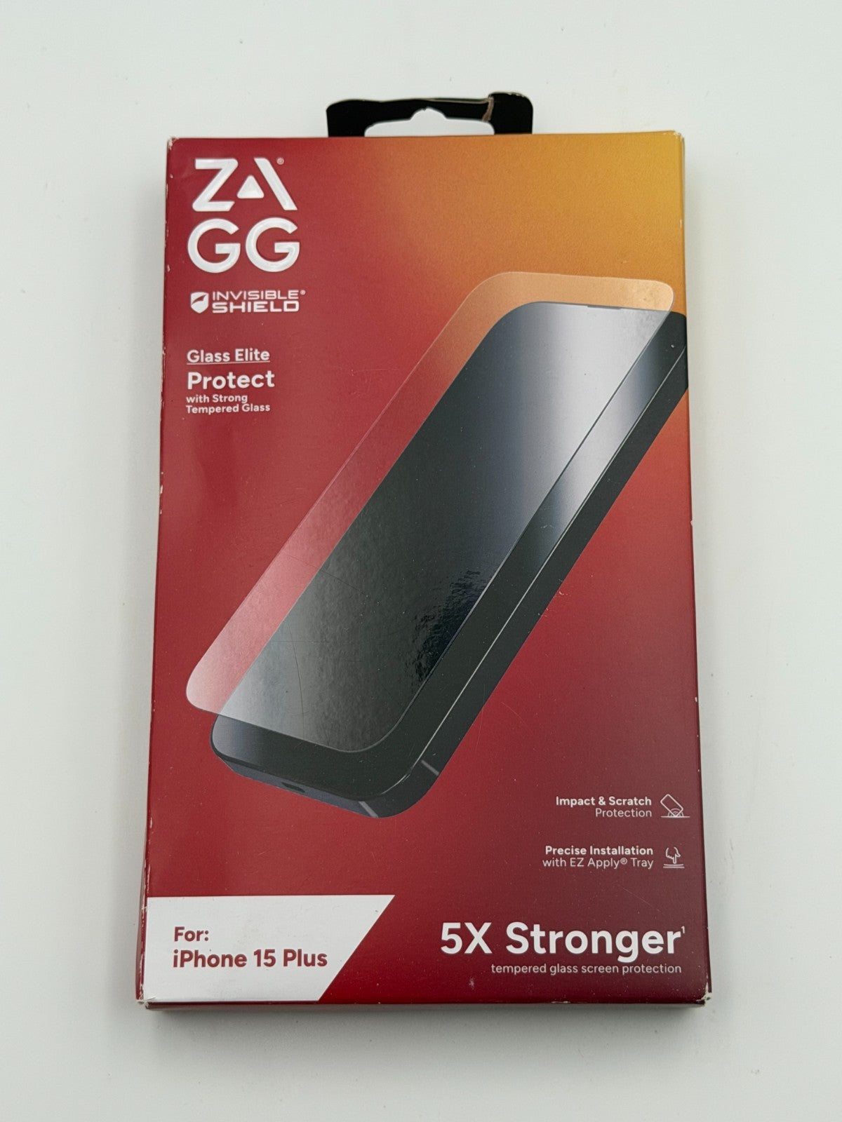 ZAGG Invisible Shield Glass Elite Privacy Screen Protector For iPhone 15 Plus