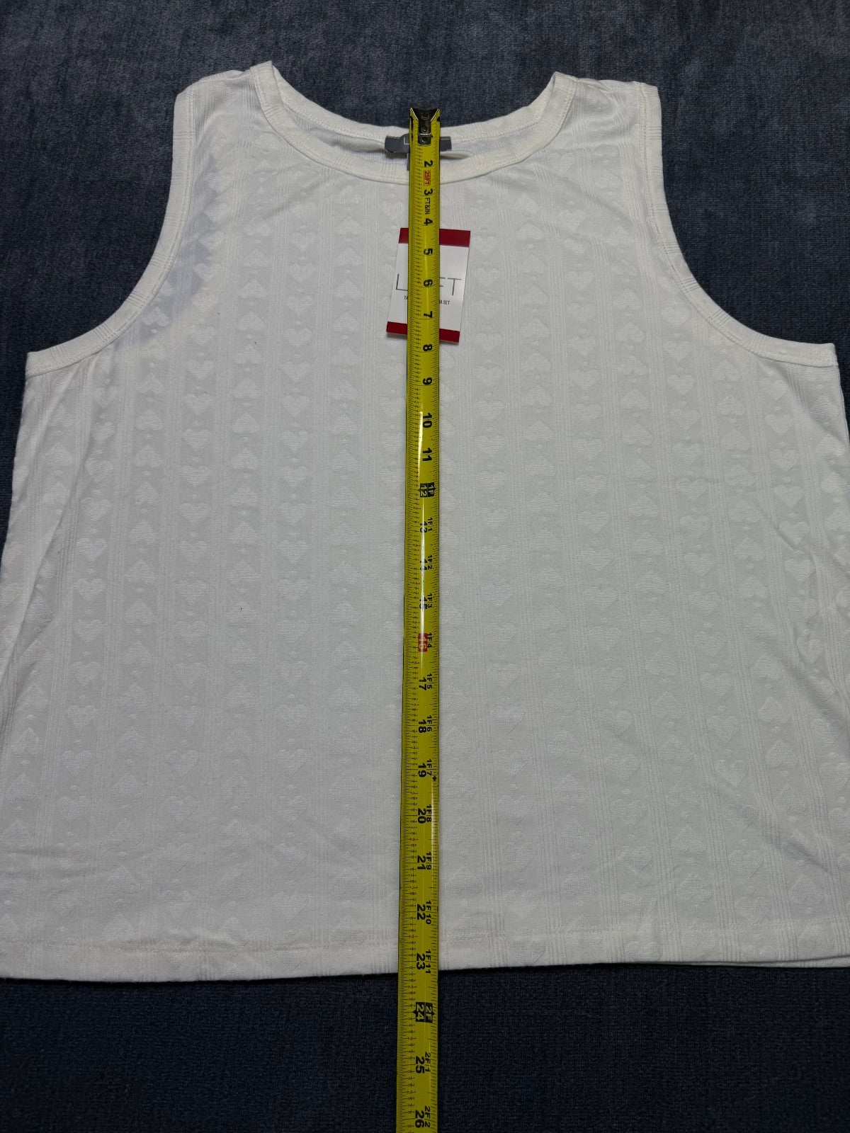 NWT Loft Sleepwear Pajama Top Women's XL Ivory Sleeveless Lightweight Casual