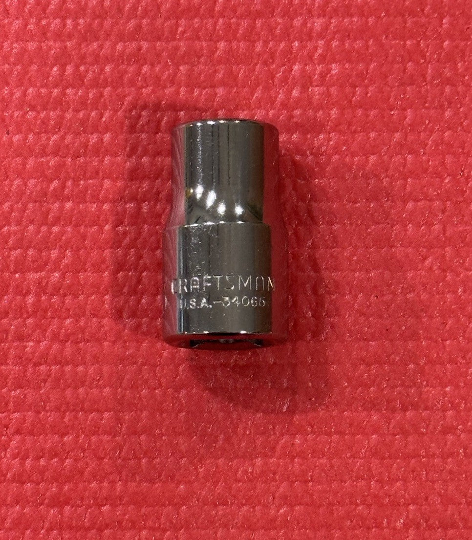 Craftsman 13mm 1/2" Drive Socket 12 point 34065 Easy Read Sears NOS Made In USA