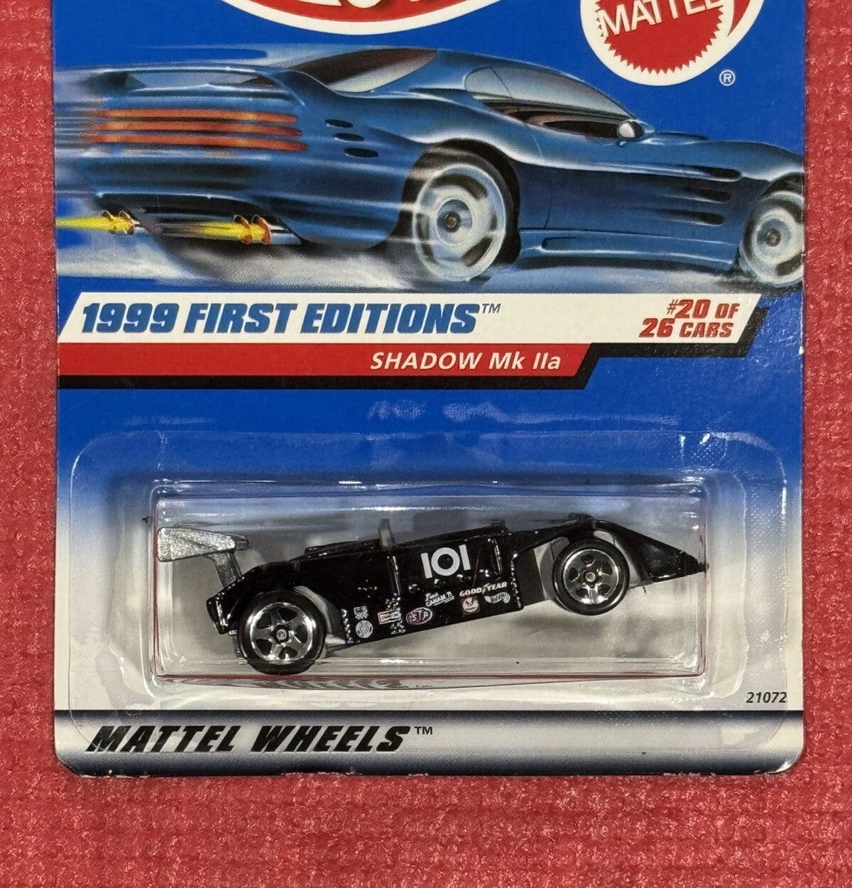 NEW Hot Wheels 1999 First Editions Series Shadow Mk lla Black #925