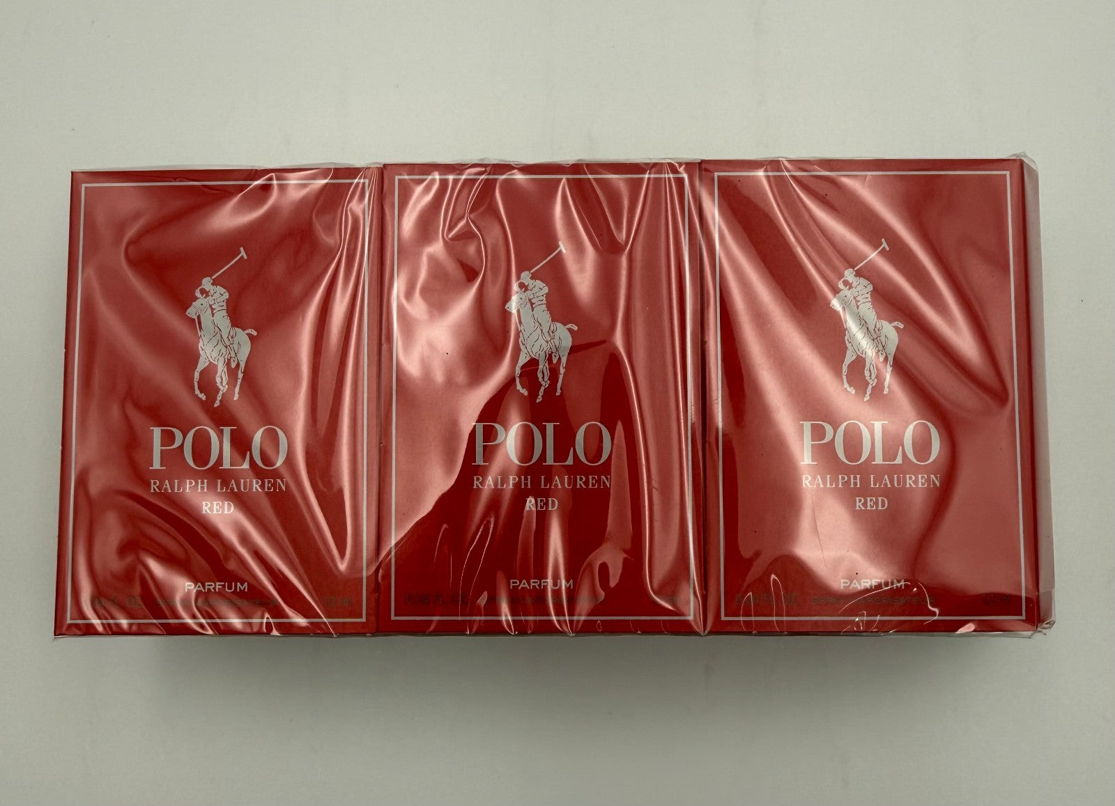 Polo Ralph Lauren RLS50425 Red Parfum Spray Vial for Men, 0.04 Oz - Set of 12