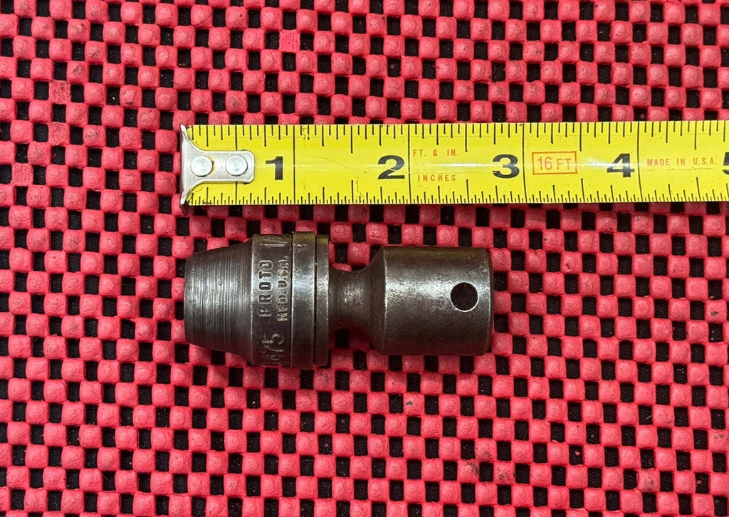 Proto 7475, 1/2” 6 Point Flex Joint Impact Socket 1/2” Drive Made In USA M8