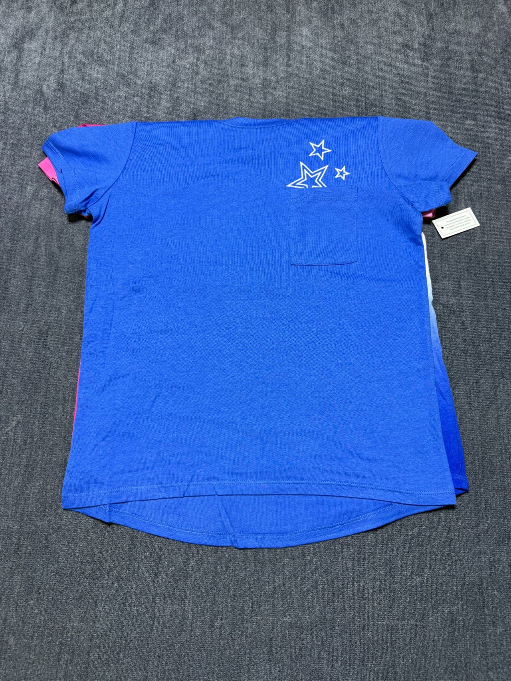 NWT Member's Mark My Favorite Active Tees Girls 10/12 Multicolor Preppy - 3-Pack