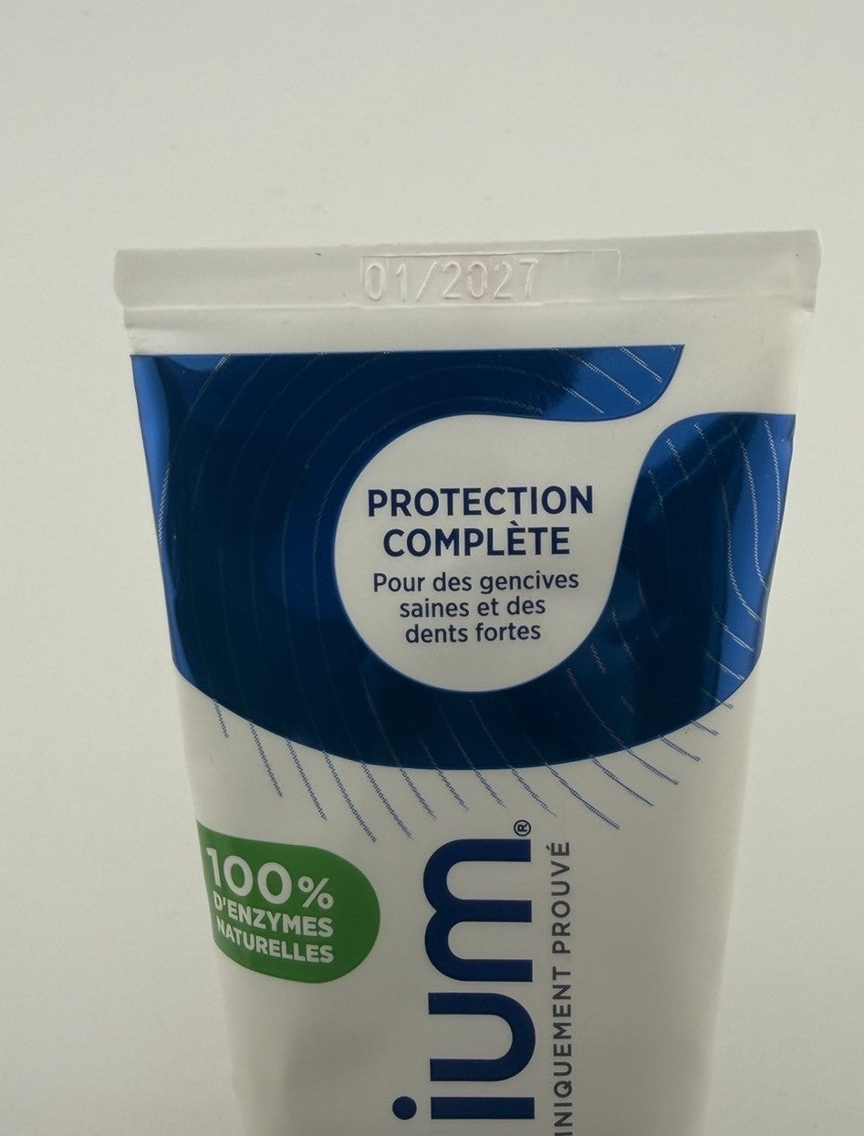 Zendium toothpaste Complete Protection  -75ml- NEW FREE SHIPPING
