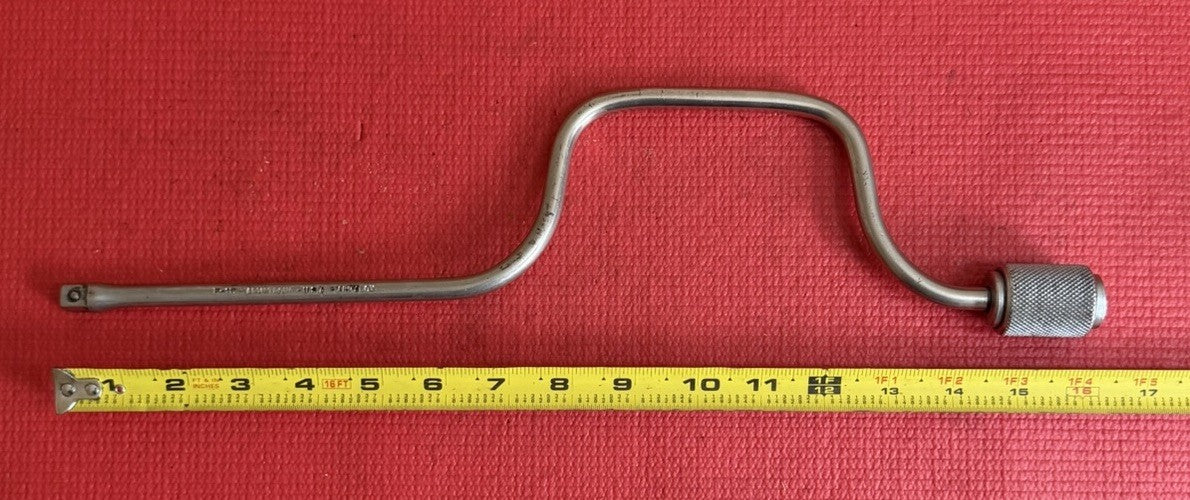 Vintage Armstrong Armaloy F-15 3/8" Speeder Wrench,  Speed Wrench Made in USA