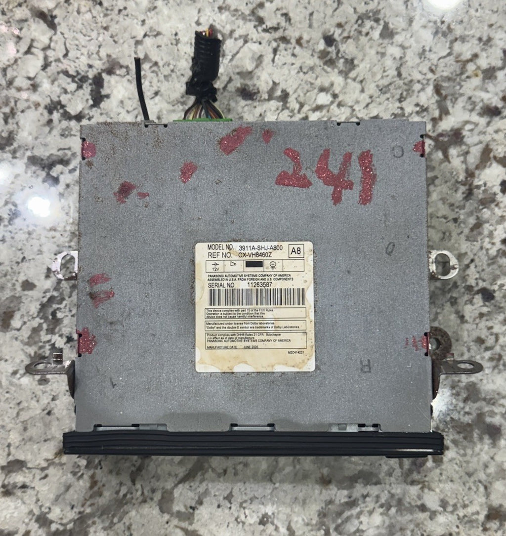 2005-2010 Honda Odyssey OEM CD DVD Player Entertainment Video 3911A-SHJ-A800