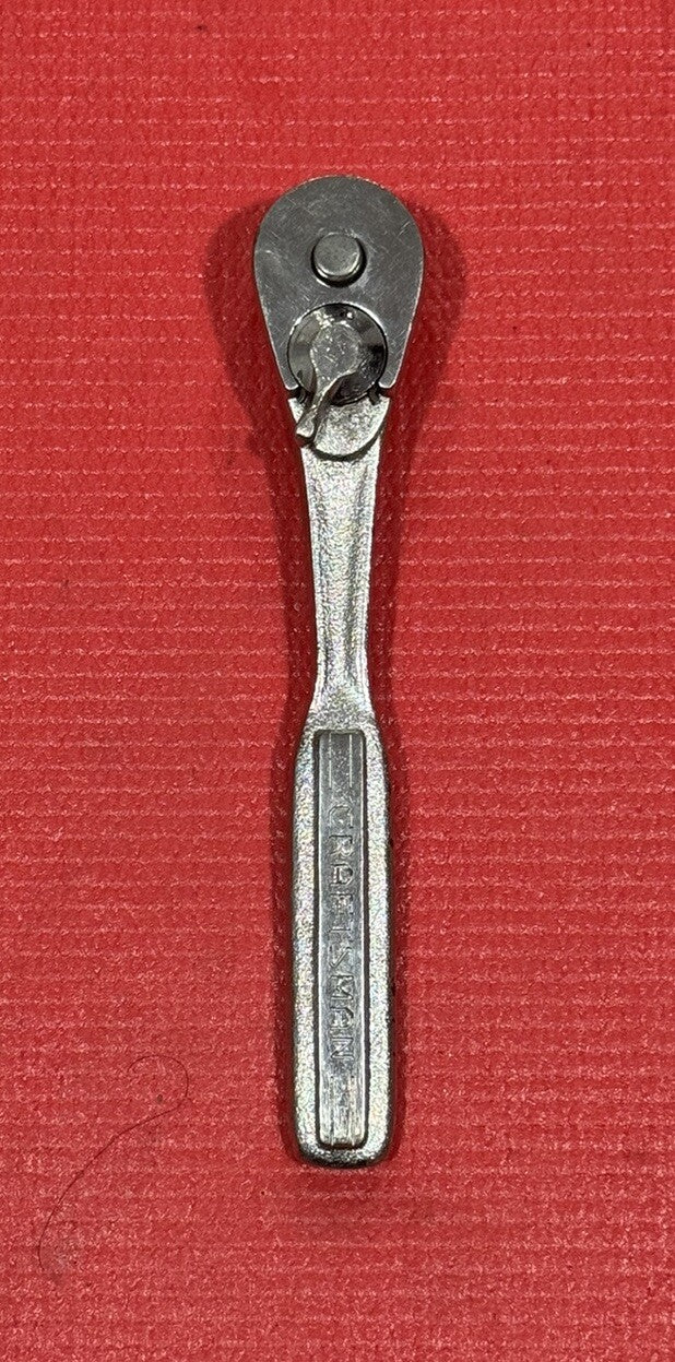 Craftsman V 43784  3/8" Drive 7" Quick Release Ratchet Forged In USA Nice!