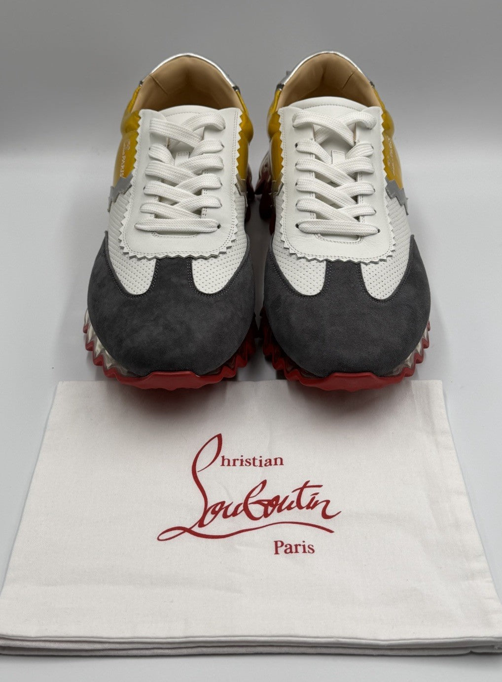 NEW Authentic Christian Louboutin Loubishark Men's Size 46 EU; 13 US