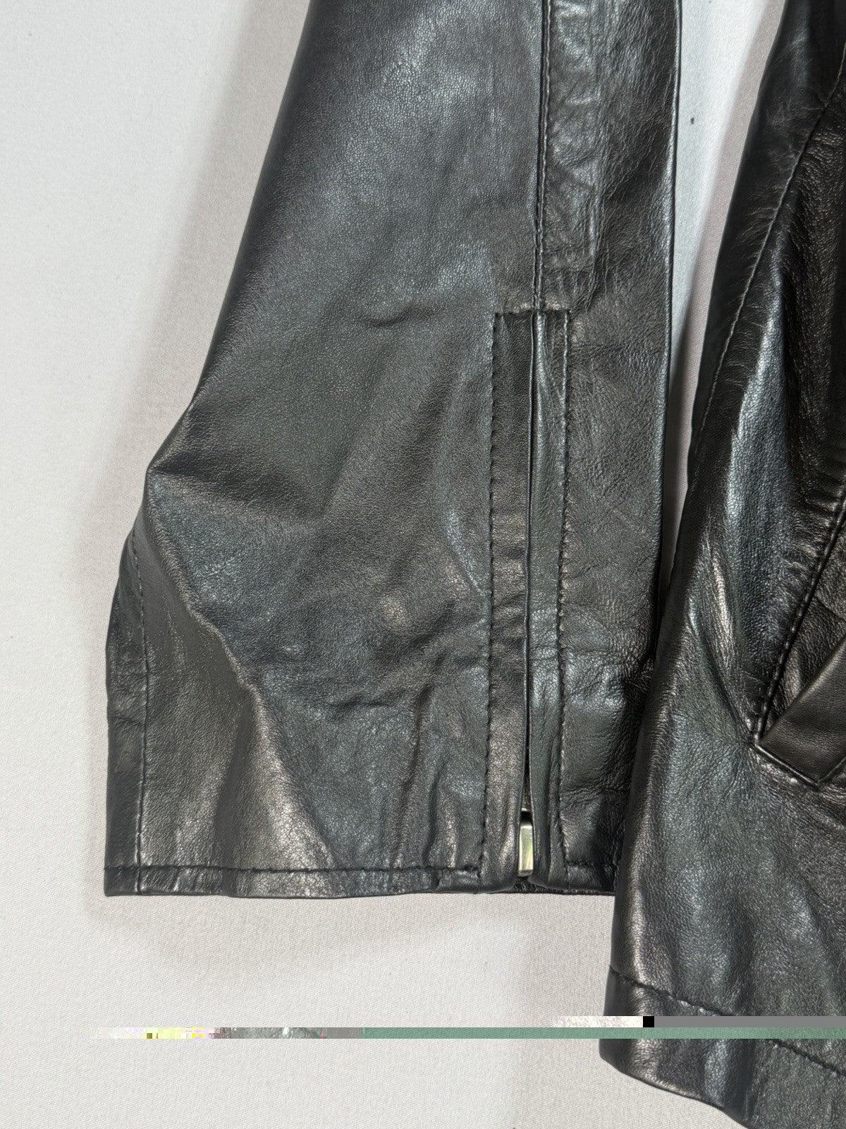 Real Leather Harley Davidson Embroidered Mens XL Motorcycle Biker Leather Jacket