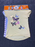 NWT Member's Mark My Favorite Active Tees Girls 4/5 Multicolor Preppy - 3-Pack