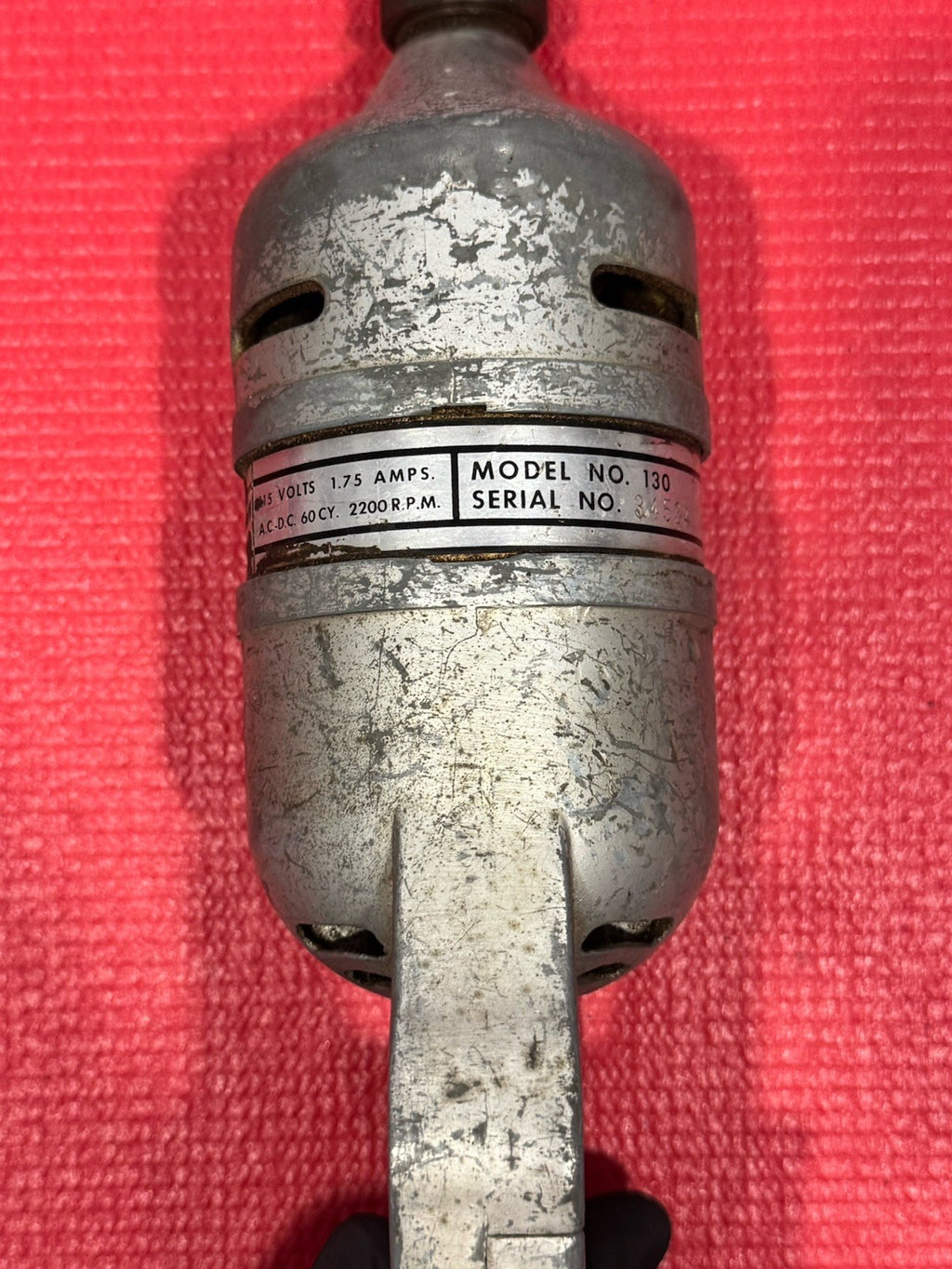 Vintage Cummins Portable Tools 1/4" Drill Model 130 Chicago, IL WORKS GREAT
