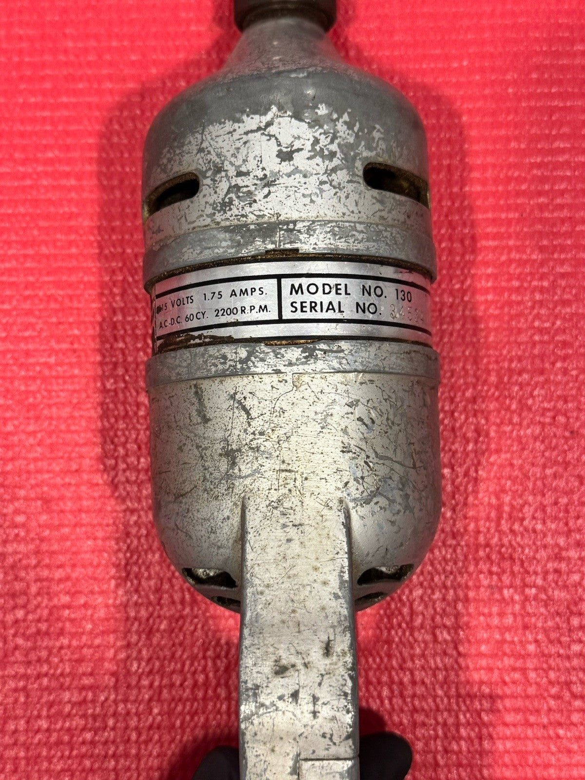 Vintage Cummins Portable Tools 1/4" Drill Model 130 Chicago, IL WORKS GREAT