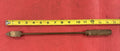 Antique Soldering Iron with Copper Head 14” Long Dated 1924 Over 100 Years Old