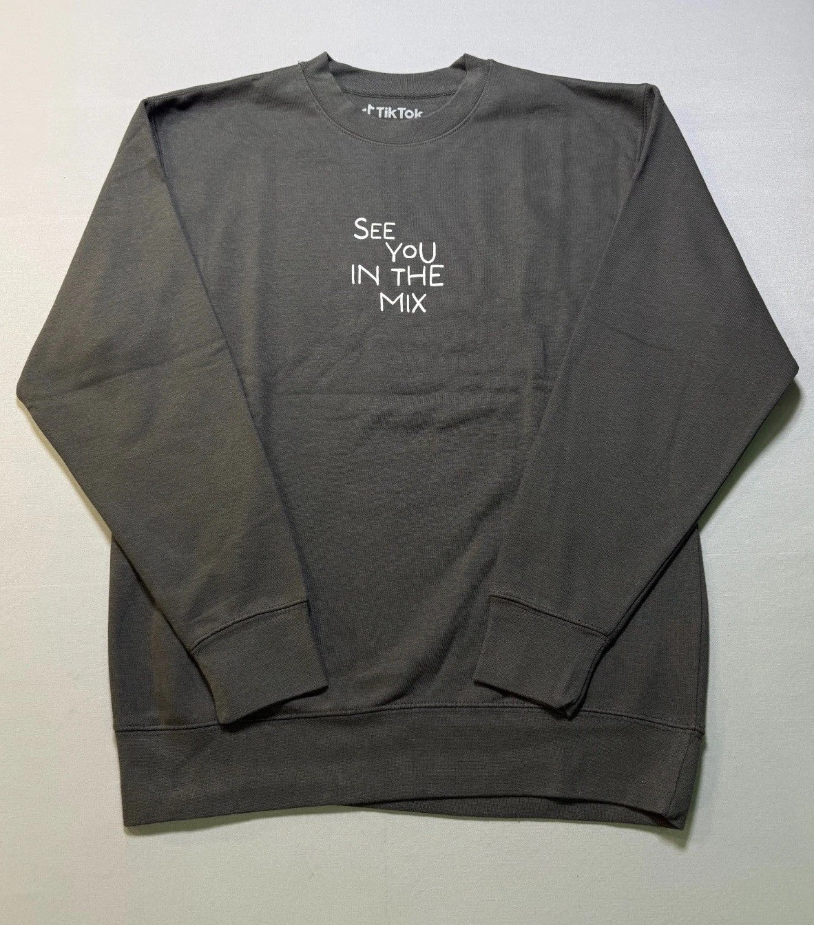 NWT TikTok See You In The Mix T-Shirt Men's Medium Black Graphic Short Sleeve