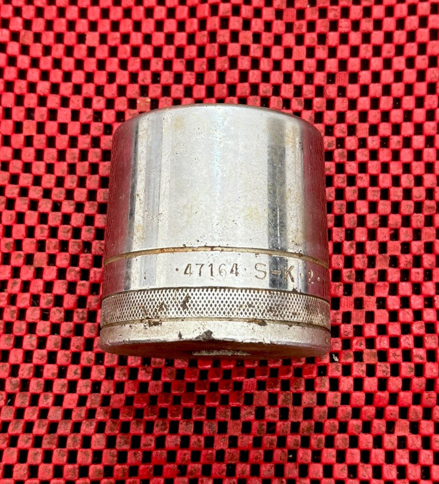 Vintage S-K Tools 47164 Socket, 12-Point, 3/4" Drive, 2" Socket USA MADE N4