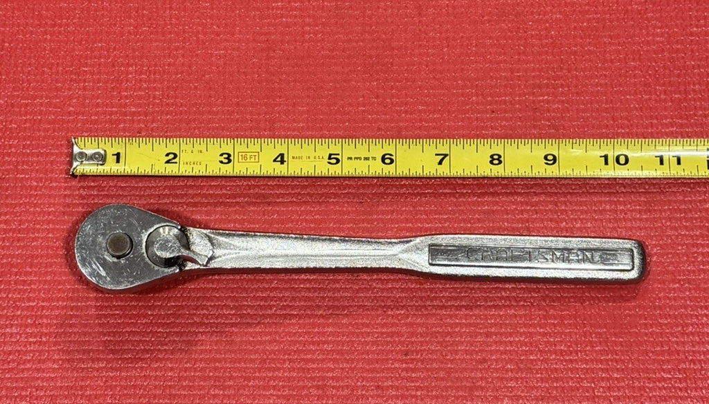 Vintage Craftsman V Series 44985, 1/2" Drive Quick Release Ratchet Made in USA