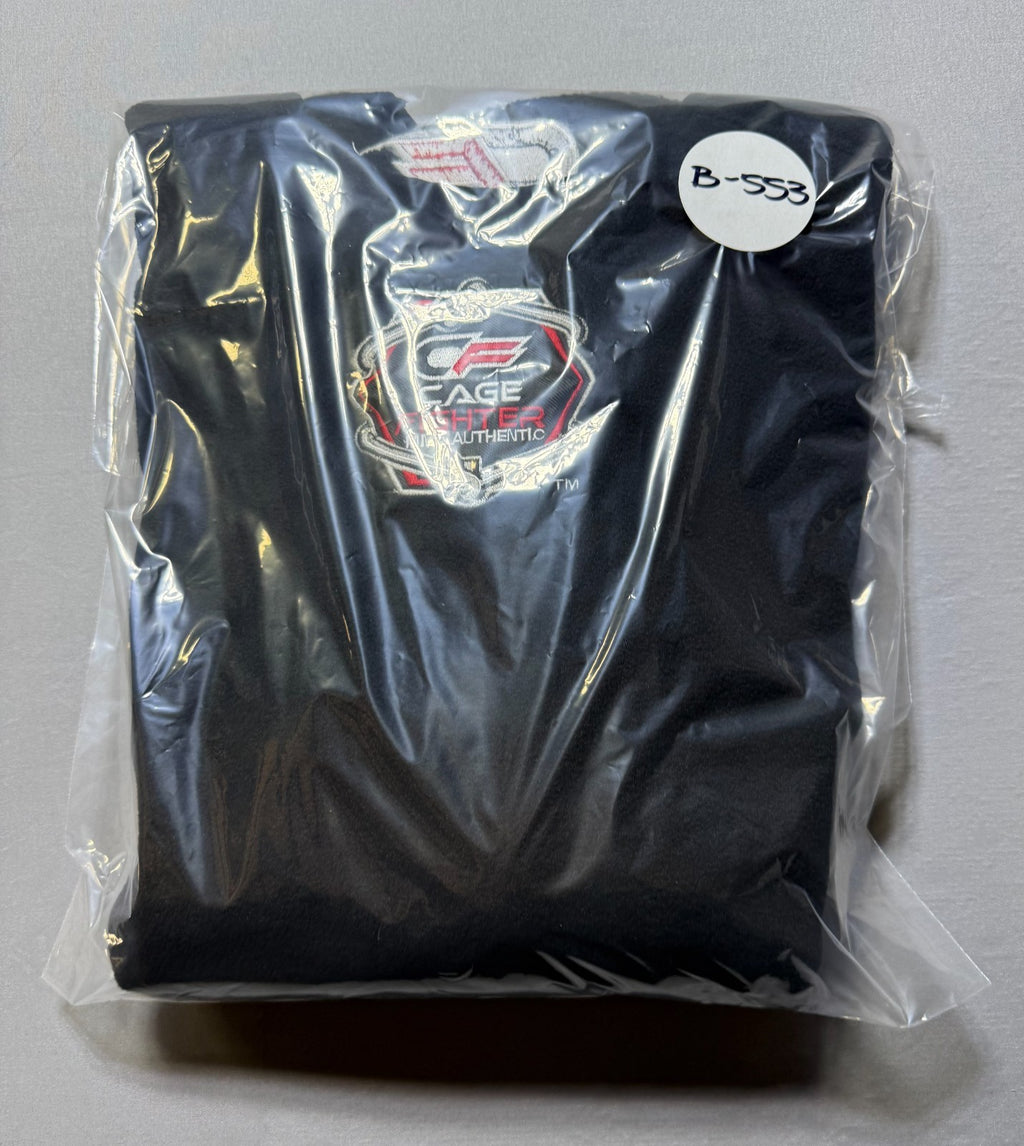 Cage Fighter MMA Authentic Performance Shirt Men Medium Black Long Sleeve Sports
