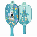 New Franklin Youth Pickleball Paddle Outer Space Polymer Core Leo Chun Racquet