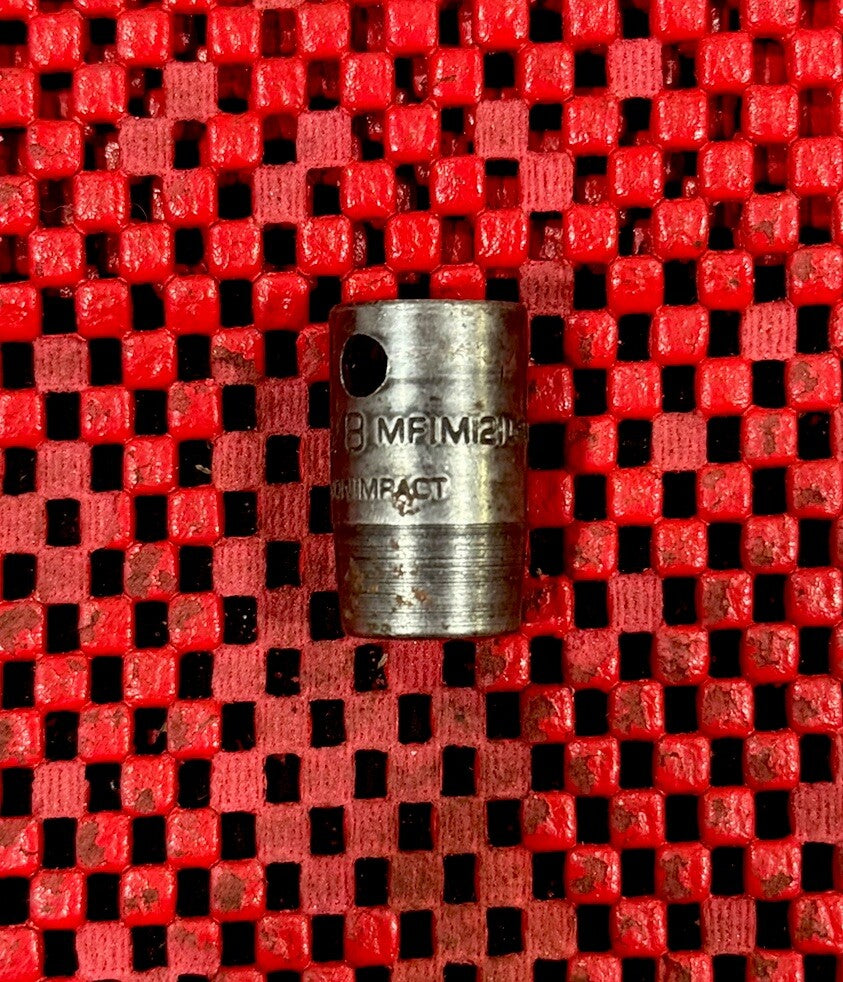 Snap-on MFIM121-SAE, 3/8", 3/8" Drive, 6-Point, Magnetic, Shallow Socket USA S3