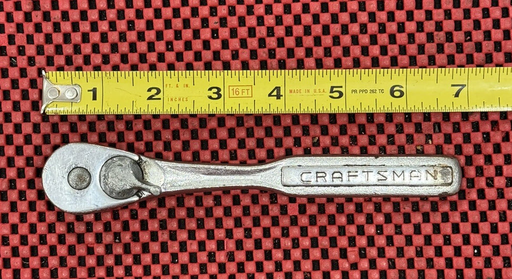 Vintage Craftsman -V- 43785 3/8" Drive Ratchet With Oil Port Quick Release USA