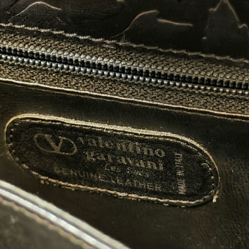 Valentino Black Embossed Women's Bag