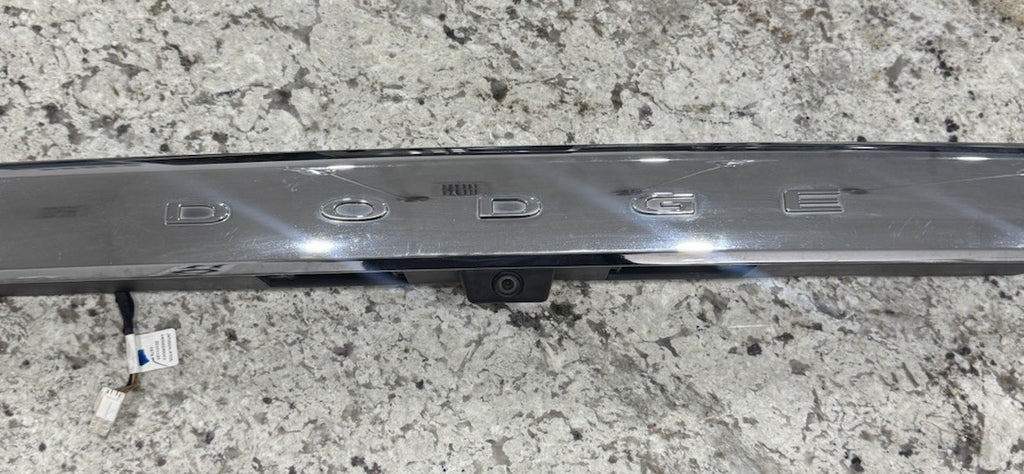 2011 2012 2013 DODGE DURANGO OEM CHROME TRUNK MOLDING TRIM GARNISH WITH CAMERA