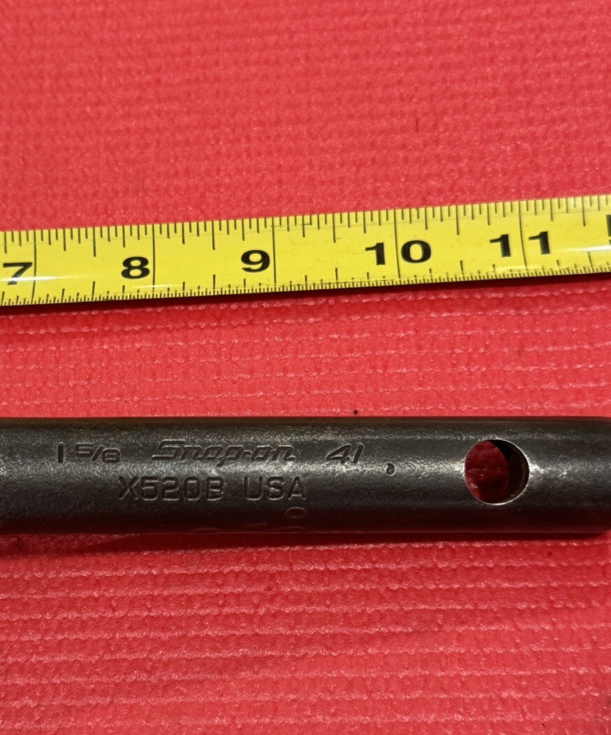 Snap-on Tools X520B USA 1-5/8" Off-Set Box End Tubular Wrench MADE IN USA