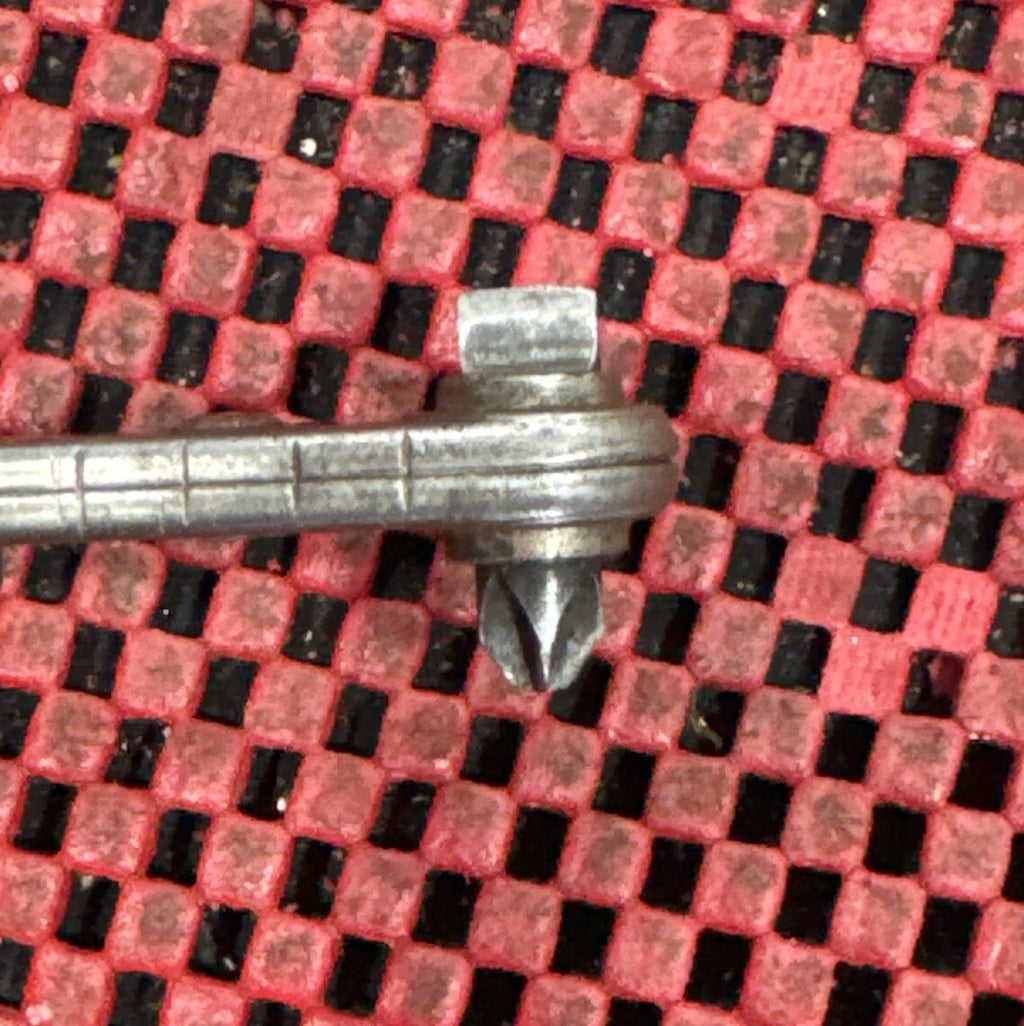 Vintage AERO TOOL Pocket Ratchet Driver No. 5200 Screwdriver Burbank, CA USA N5