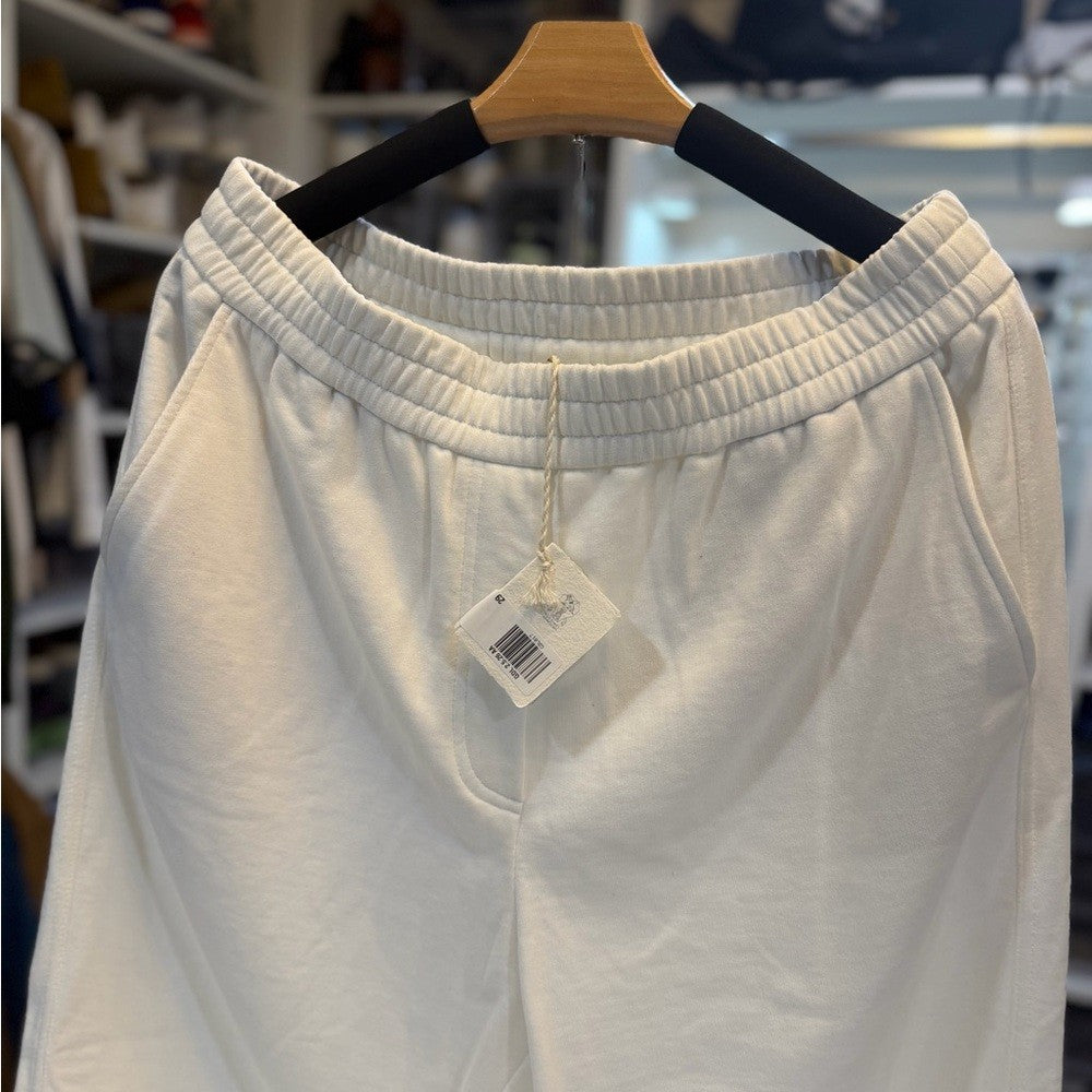 Brunello Cucinelli Monil Chain White Joggers