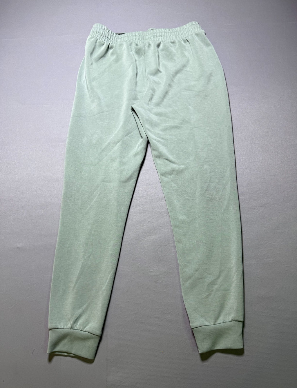 NWT Member's Mark Sandwash Jogger Pants Women's Small Sage Green Elastic Waist