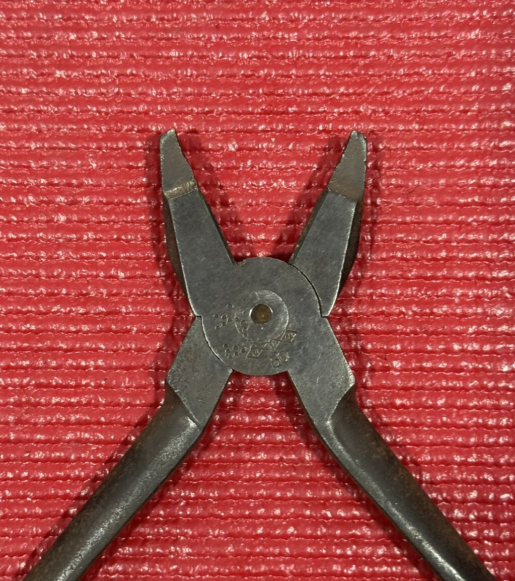 Vintage UTICA Tools Lineman's Pliers 50 8” Made In USA M1