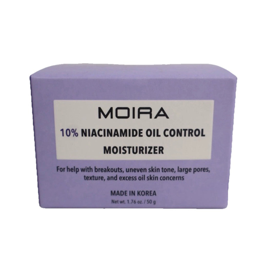 Moira 10% Niacinamide Oil Control Moisturizer Helps w/ Breakouts 1.76 oz / 50g
