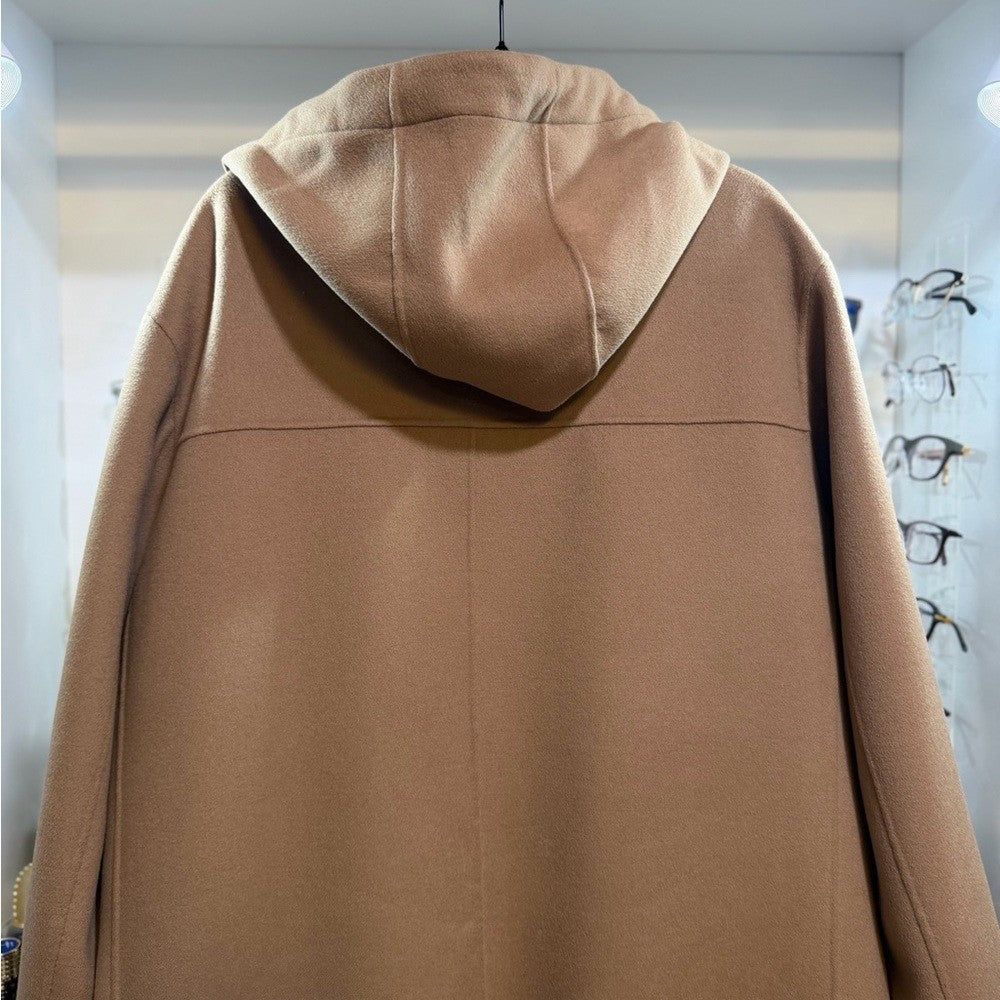 Mackage Men's Beige Hooded Trench Coat