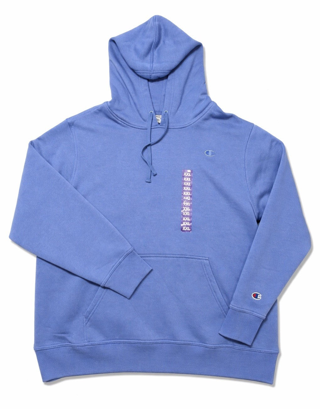 Champion Fleece Hoodie Pullover Blue Men's Size 2XL | NEW