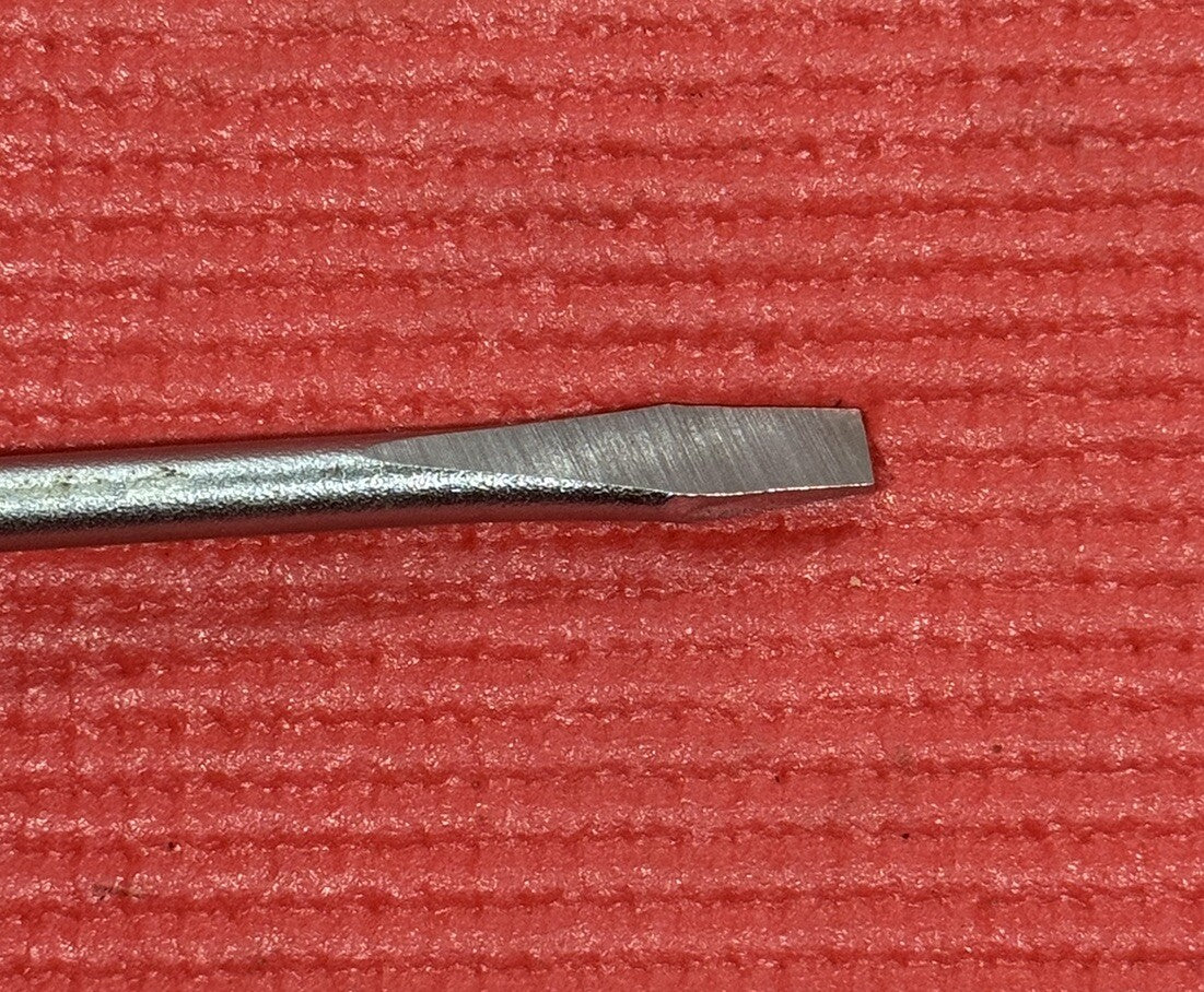 STANLEY Professional NEW 66-090 Keystone Slotted Screwdriver, 1/4” Made In USA