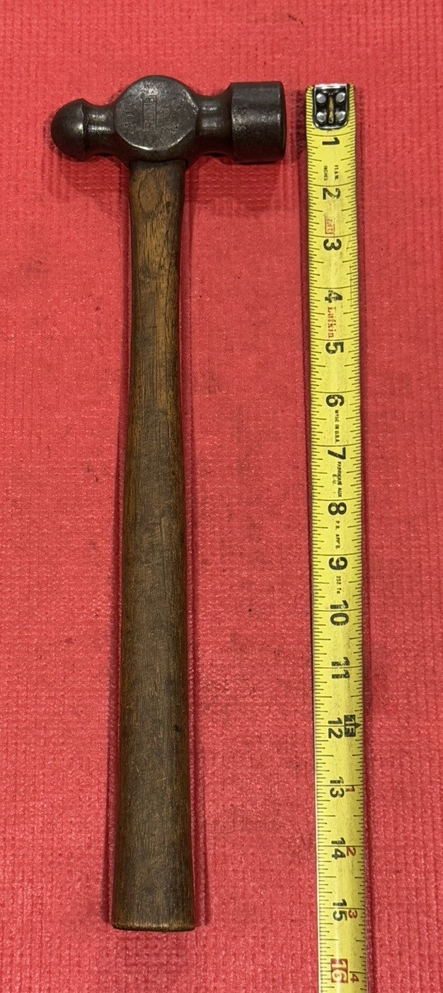 VINTAGE PLUMB Tools 28 OZ. BALL PEEN HAMMER Made In USA