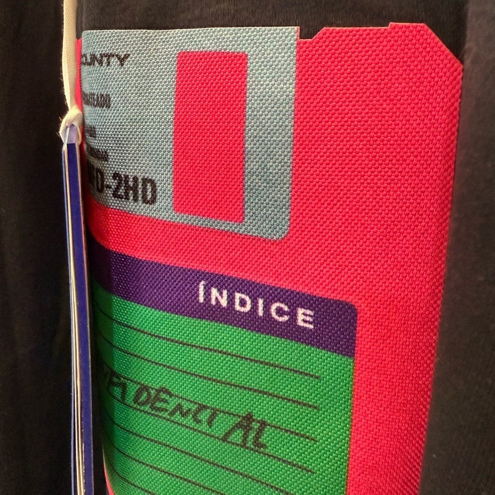Marcelo Burlón - T-shirt floppy disk Design - New Small