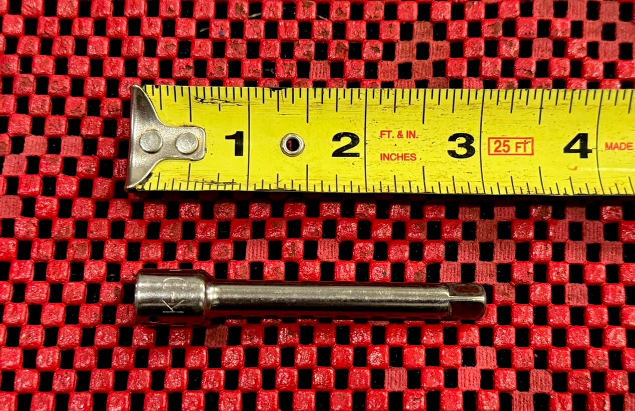 K-D TOOLS 711203 1/4" DRIVE 3” SOCKET EXTENSION MADE IN USA N2