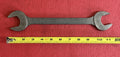 VINTAGE PLUMB 3050  1-1/16" x 1-1/8" OPEN END WRENCH PLVMB PLOMB  MADE IN USA