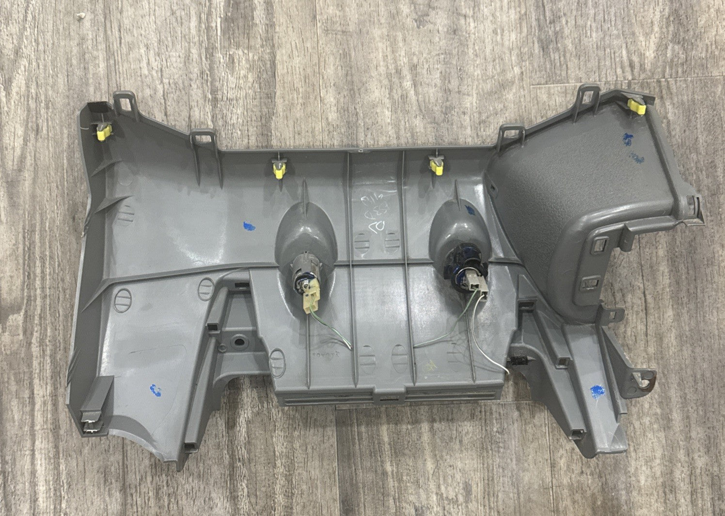 2005-15 TOYOTA TACOMA OEM GRAY LOWER CENTER DASH INSTRUMENT PANEL BEZEL TRIM