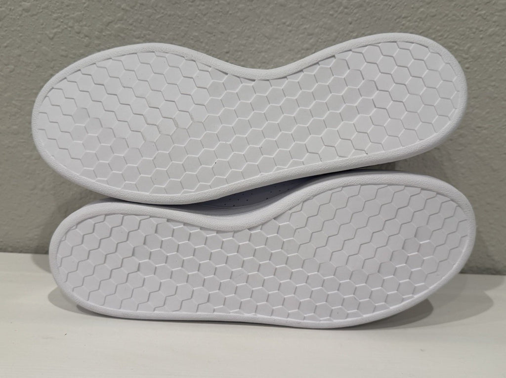 NEW Adidas Advantage White Wonder Quartz Women's Size 9.5 CLOUD-FOAM INSERTS NWB