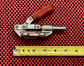 DE-STA-CO 603-SS Straight Line Action Clamp With Red Handle M8
