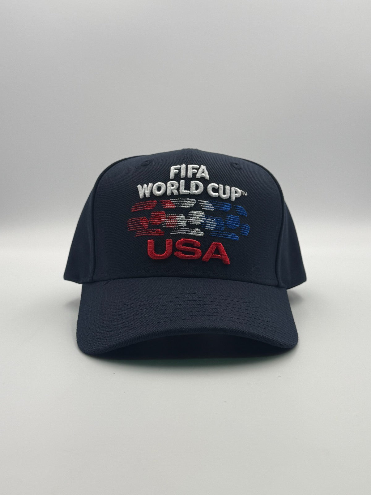 FIFA World Cup 2026 USA Soccer Team Licensed Hat Navy Blue Sports Snapback Cap