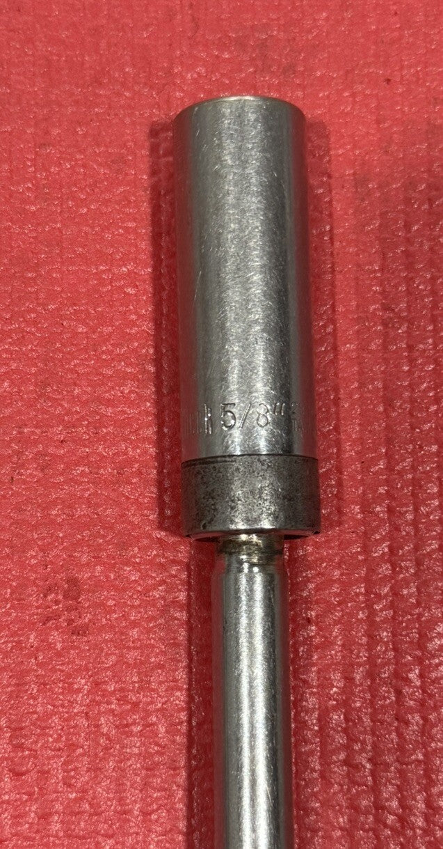 GREAT NECK 28004 5/8" DEEP WELL 15-1/2" LONG 3/8" DRIVE SOCKET FLEX EXTENSION