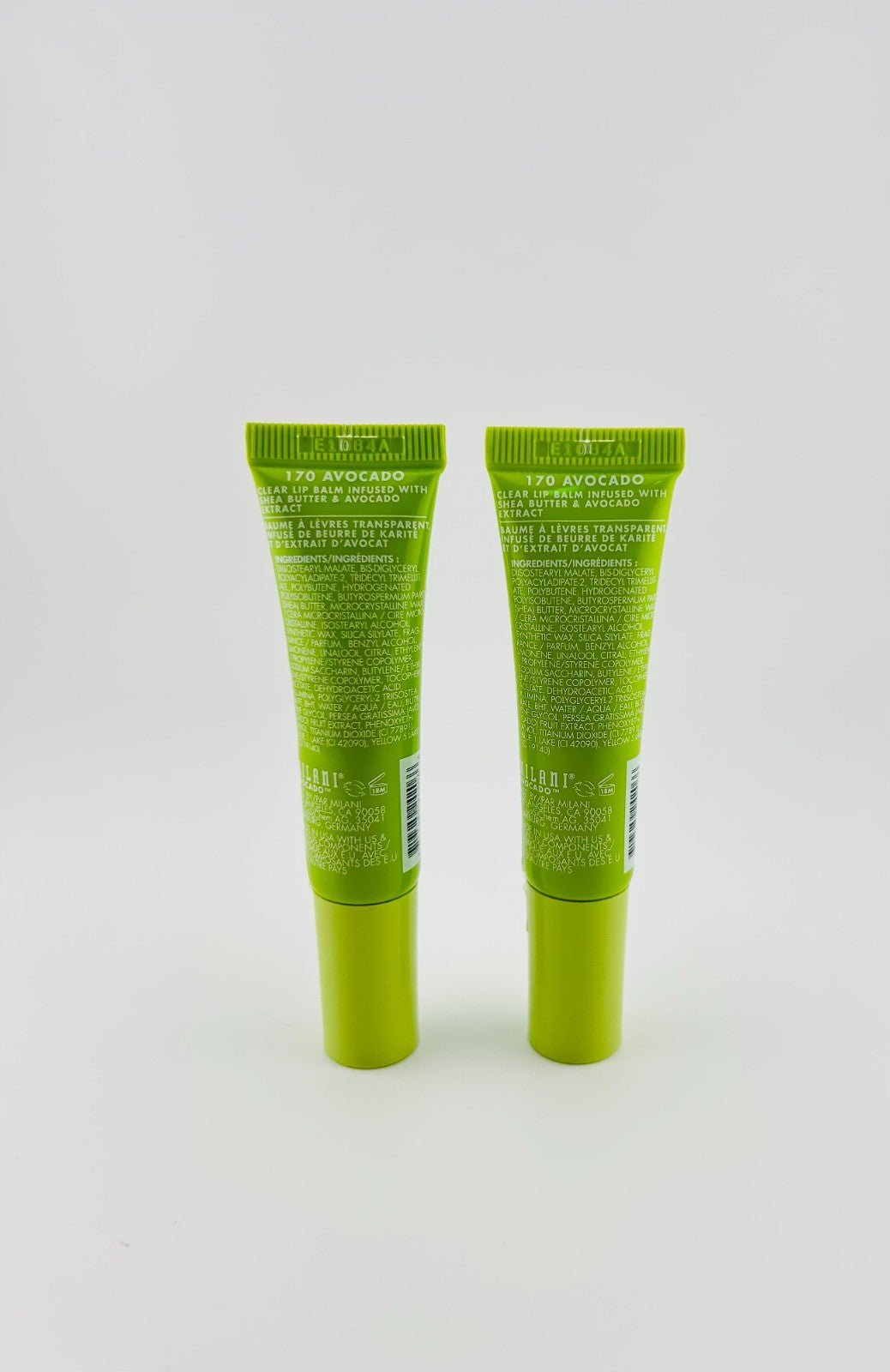 Set of 2 Milani Avocado Clear Lip Balm with Avocado Extract  - 0.45 fl. oz