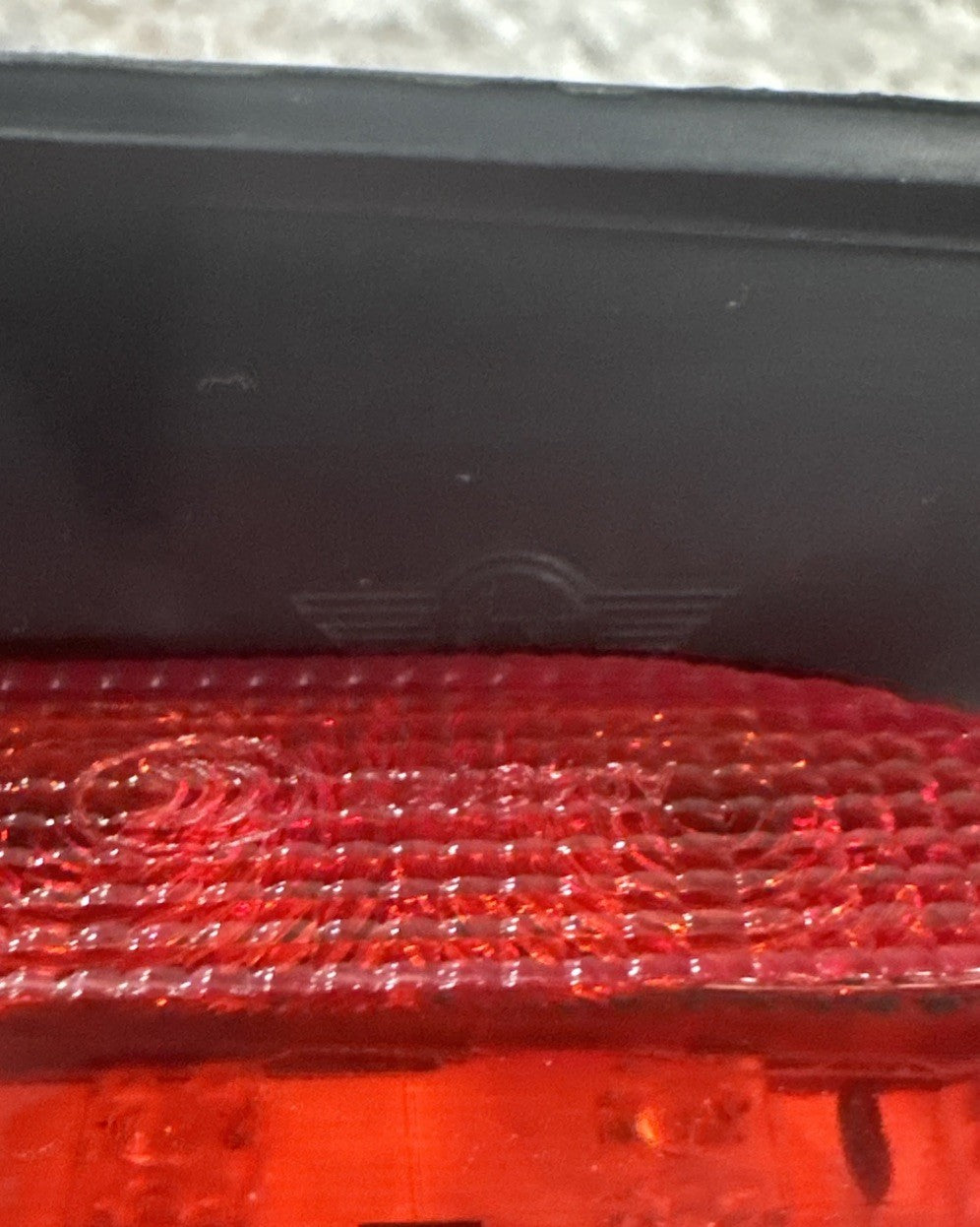 2007-2009 MINI COOPER S R56 REAR TAILGATE 3RD BRAKE LIGHT LAMP TRIM OEM GENUINE